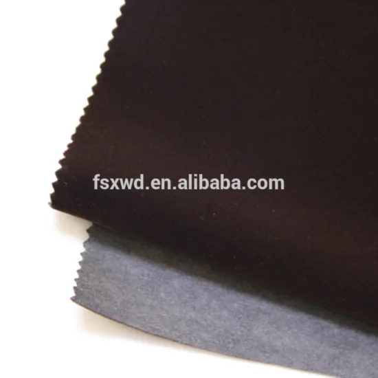 non-woven long pile velvet fabric