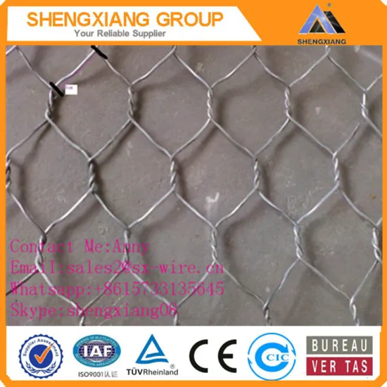 Hot Sale TUV Rheinland Gabion Box/Stone Basket/Wire Mesh Clothes
