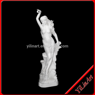 Elegant Lady statue, stone lady statue, garden statue