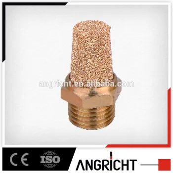 F101 High precision machining silencer cap,Brass or plastic