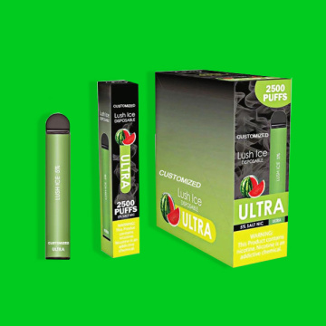 Fabor de fruta desechable de humo de cigarrillo electrónico 2500