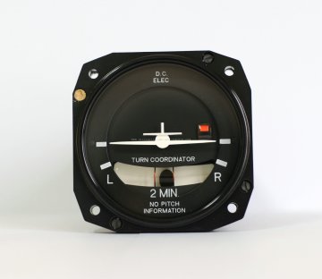 3-1/8” Aircraft Flight Instruments Replancement Electrical Turn Coordinator Guage Bzw-4b