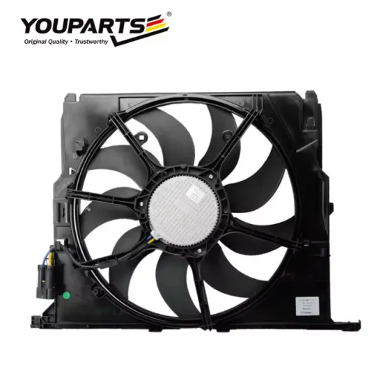 Youparts Factory Car Radiator Cooling Fan for BMW F01 F02 F10 F11 F13 5 Series 550i OE 17428509743 17414578976