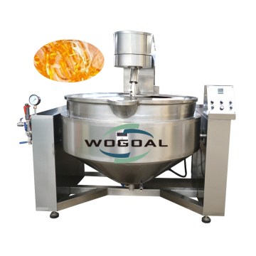 Electric and Gas Jacketed Kettle Cooking Mixer for Fruit Jam and Chili Sauce