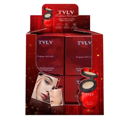 MIDUO OEM 12G Cushion Makeup: Tinted Whitening Moisturizer with Long-Lasting BB Cream