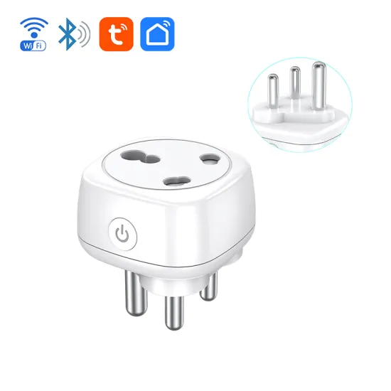 SOUTH AFRICAN Tuya WiFi Mesh Plug with Energy Monitor 16A for ESP32 ESPhome Firmware Flash Smart Plug Socket