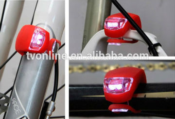 New design LED silicone light ,led bicycle bike light