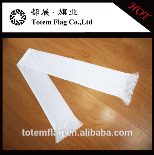 White Scarf , Blank Sublimation Scarf , Blank Polyester Scarf