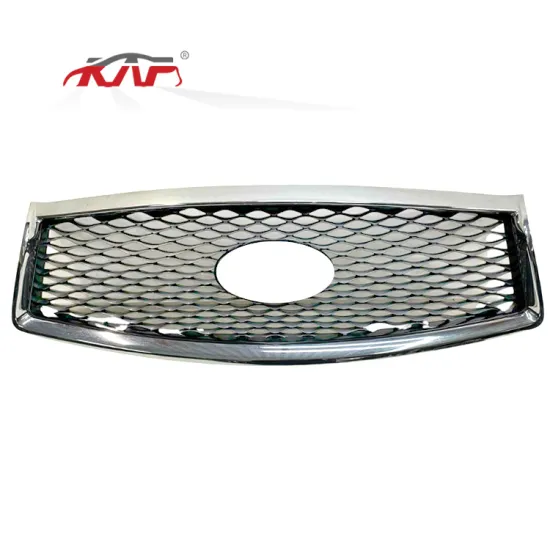 ABS Black Chrome Front Bumper Upper Grille for Infiniti Q50 2014-2017 (62310-4HB1A/62310-4HB1B)