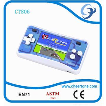 16 bit handheld electronic game player with game cartridge