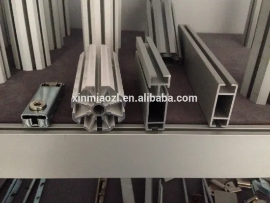 Strong aluminum profile for modular exhibition trade show booth