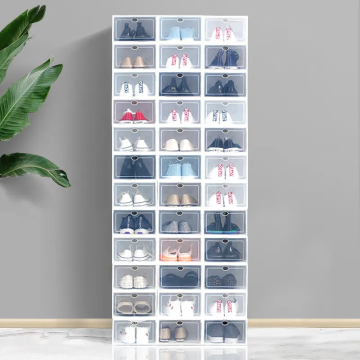 Multi-Color Stackable Shoe Storage Box