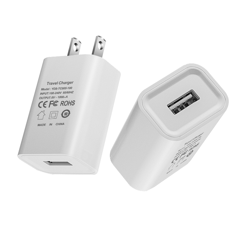 1 Port USB Wall Charger 5W 5V1A Charger