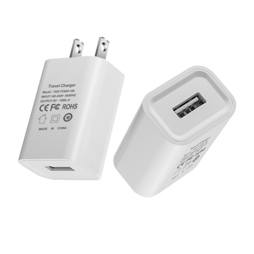 1 Port USB Wall Charger 5W 5V1A ładowarka