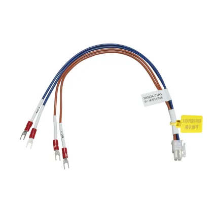 U-shaped spring cold-pressed terminal wire connection