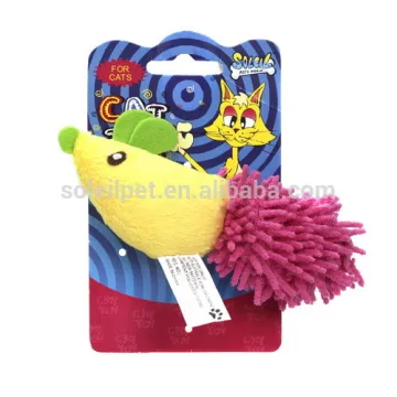 Fashion Colorful Soft Plush Cat Toy