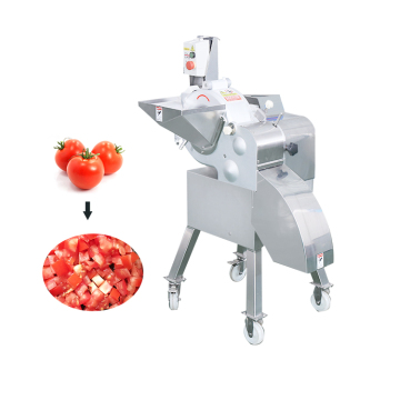 Commercial Vegetable Dicer: Industrial Cube Cutting Machine for Carrot, Onion, Potato