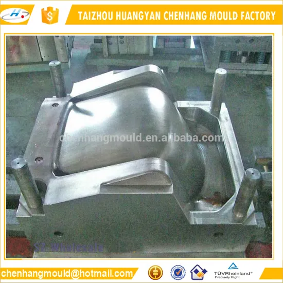 2016 easy-fold plastic make up chair mould with Curved Surface