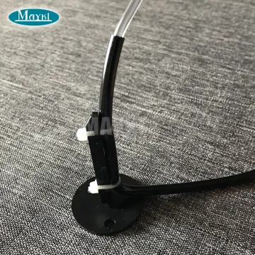 Fiber Optic Holder for Pool Floor Installation
