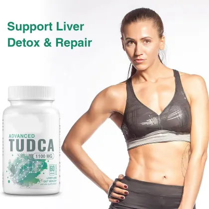 OEM Milk Thistle Liver Support Supplements Bulk Tauroursodeoxycholic Acid Tudca Capsules