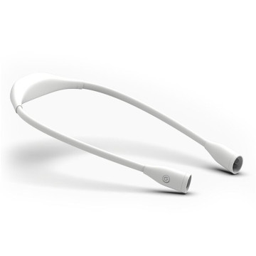 USB Rechargeable LED Neck Book Light: Flexible, Convenient Reading Light for Nighttime Use in Bed