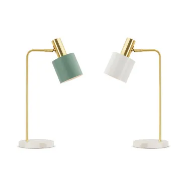INSHINE Metal Bedside Lighting Table Lamps