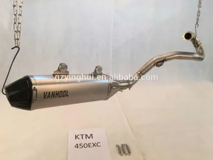 KTM450 EXC Motorcycle Complete Titanium Performance Exhaust System