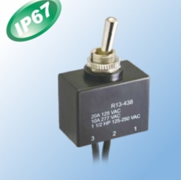 IP67 Waterproof 20A toggle switch