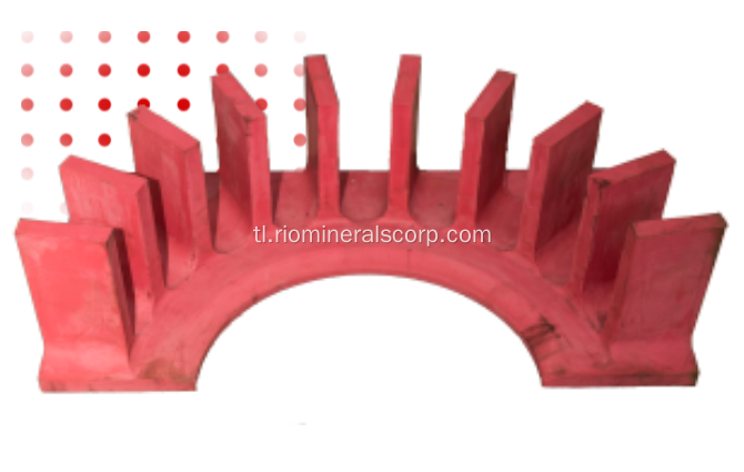 Flotation machine rotor at stator