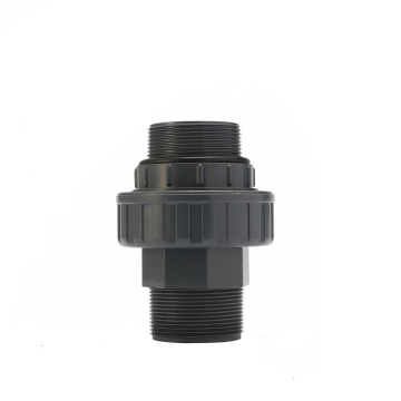 UPVC Plastic Chemical Pipe PVC Union Connectors: Durable Pipe Fittings for Quick Water Connections