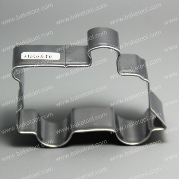 Stainless Steel Bus Shape Cookie Cutter Cake Biscuit Baking Mold