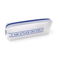 Custom simple style TPU pencil case