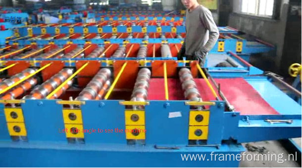 Metal Roofing Wall Sheet Panel Roll Forming Machine