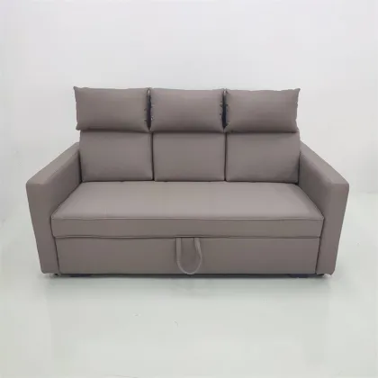 European Style Adjustable Headrest Multifunctional Storage Sofa