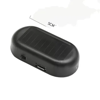Wireless Solar-Powered LED Security Light with Alarm for Anti-Theft Protection