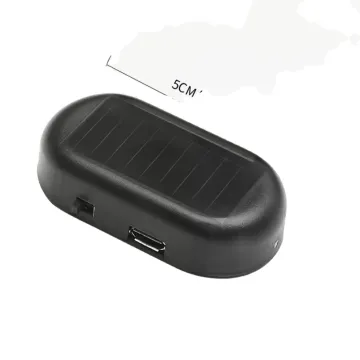 Wireless Solar-Powered LED Security Light with Alarm for Anti-Theft Protection