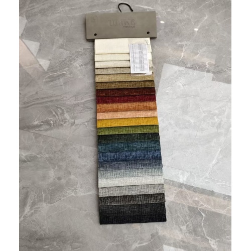 Rica tela de tapicería decorativa de chenilla