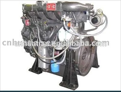 Water Cooled Multi-Cylinder Ricardo Diesel Engine 42kw