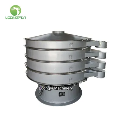 Charcoal groundnut rice flour vibrating sieve