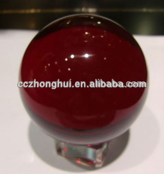 80mm,100mm crystal ball with different colors