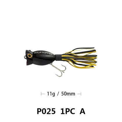 Wholesale Lifeslike Frog Poppers and Silicone Skirted Lures for Fishing