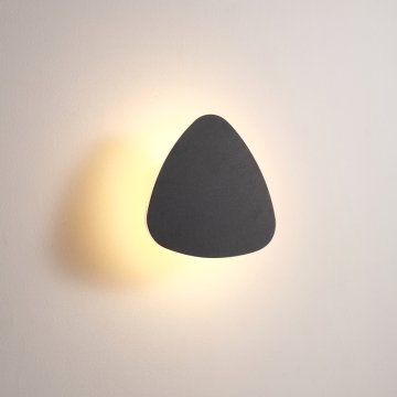 IP65 Waterproof Polygonal Acrylic Aluminium Wall Mounted LED Outdoor Lamp