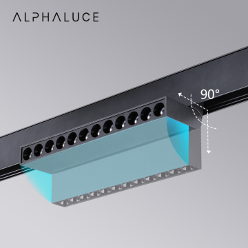 Modern Decorative Magnetic Track Grille Light