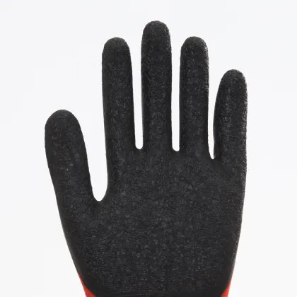 Polyester Shell Latex Palm Coated Work Gloves