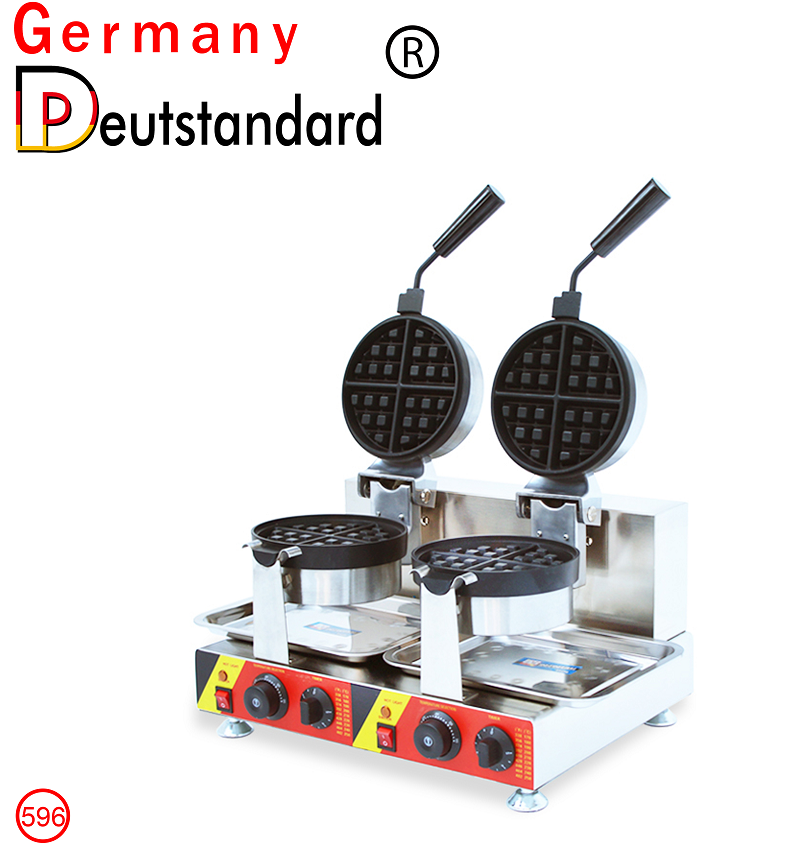 Double Rotate Waffeleisen Maschine Fabrikpreis zum Verkauf