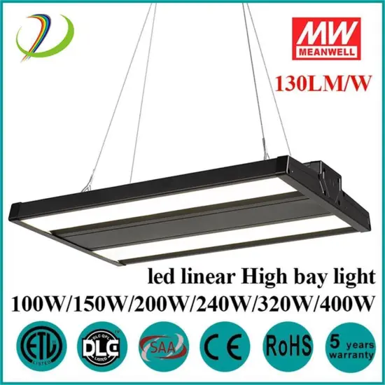 Dimmable Industrial Led Linear High Bay Light