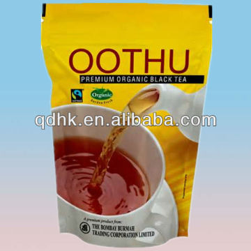 Packaging type plastic tea bags with zipper