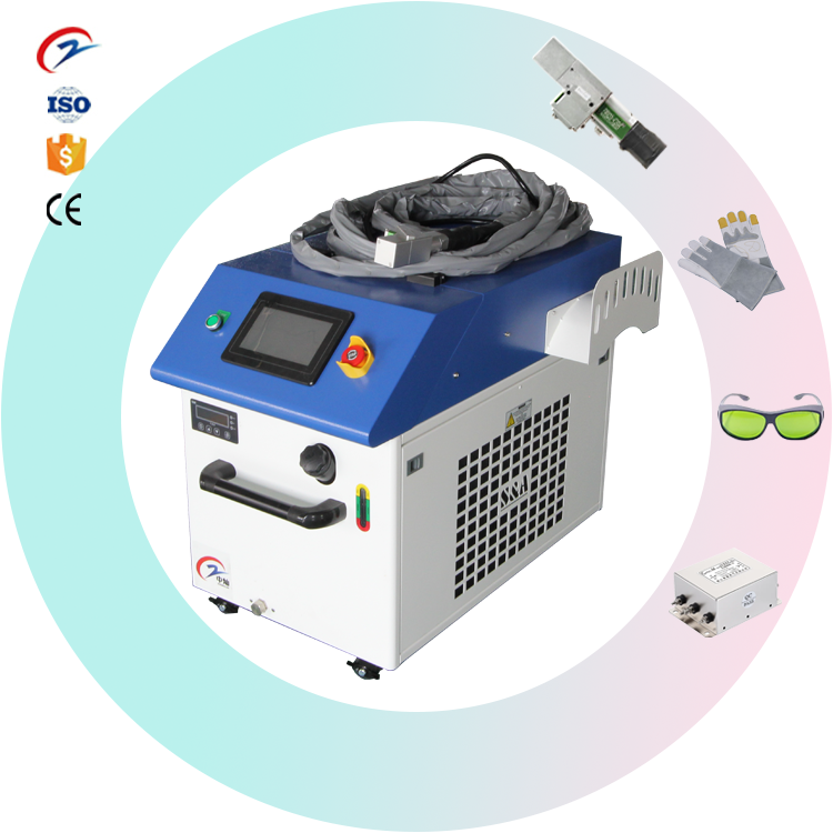 Machine de nettoyage laser Zhongcan pour métal