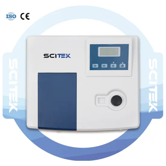 SCITEK UV-Vis Spectrophotometer: Single Beam Instrument with Manual Turn Knob - A Precise Analytical Tool