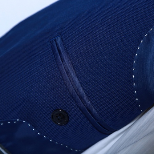Modern Men Elegant Dark Blue Slim Fit Blazer